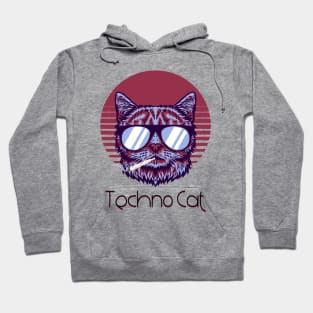 Techno Cat - Catsondrugs.com - Techno Party Ibiza Rave Dance Underground Festival Spring Break  Berlin Good Vibes Trance Dance technofashion technomusic housemusic Hoodie